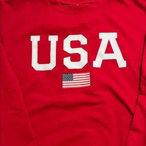 Red USA Sweatshirt